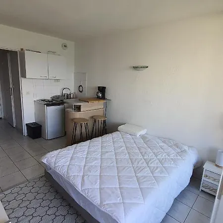 Daire Paradise View Studio Cap D'agde Vue Mer, 1 Piece, 4 Personnes *